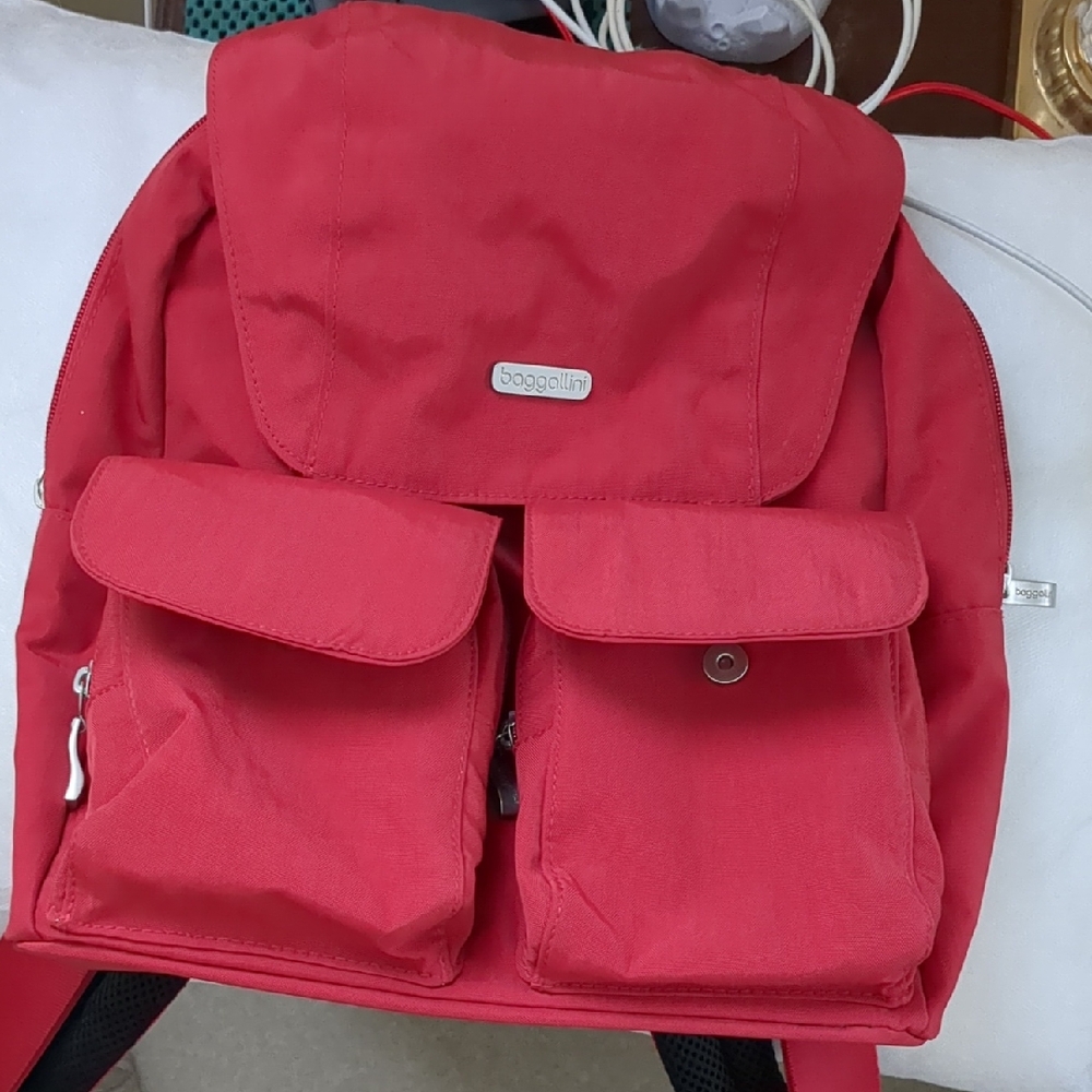 Baggallini Cherry Red Backpack